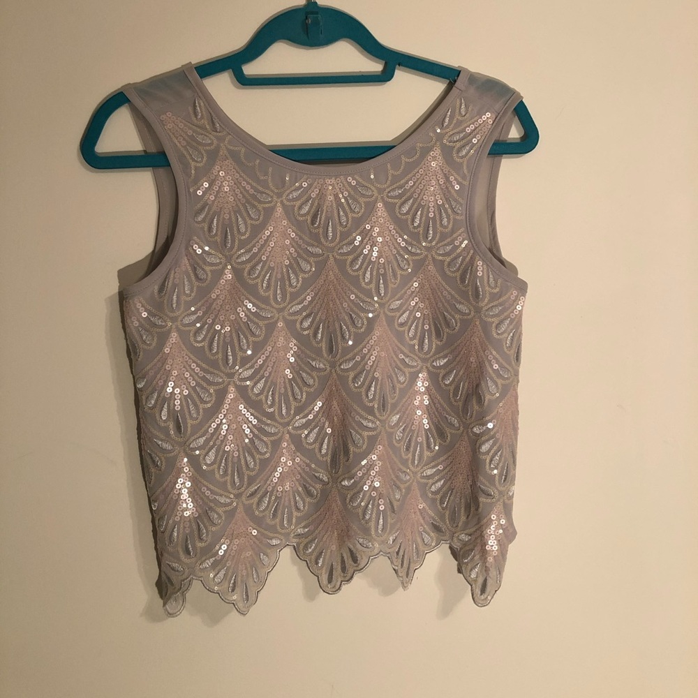 Pastel Sequin blouse